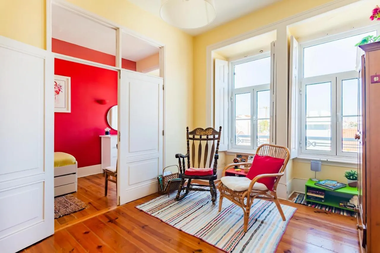 شقة Bright & Beautiful Top Floor Graca Flat Lisboa