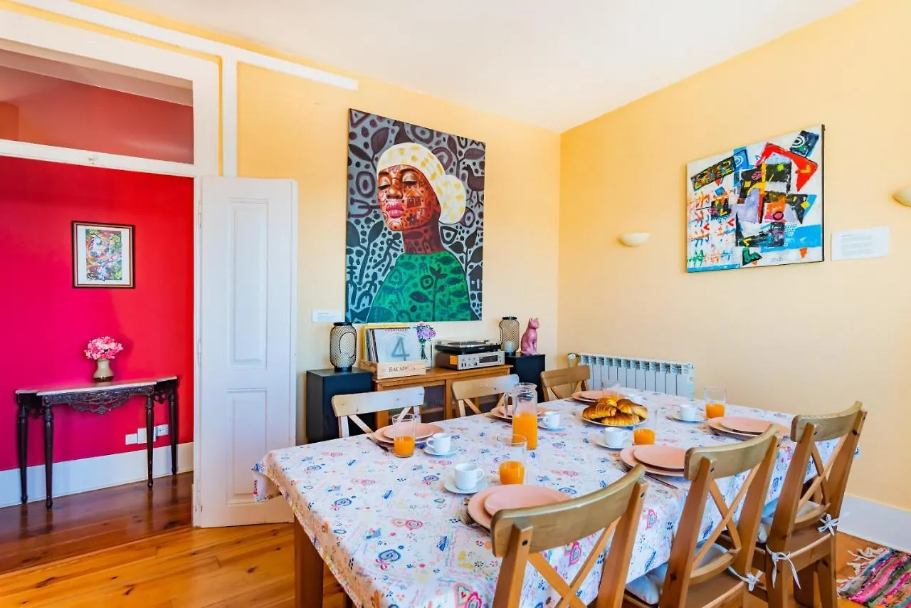 Bright & Beautiful Top Floor Graca Flat Лиссабон